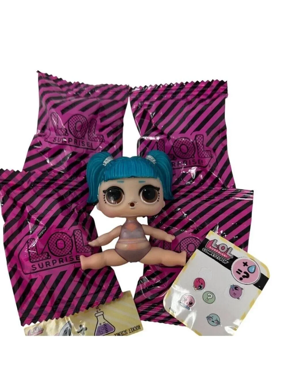 Original LOL Surprise Confetti Pop Glamstronaut Ultra Rare Doll Color Change